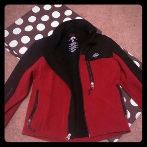 Snozu lightweight insulated red&black jacket XS
